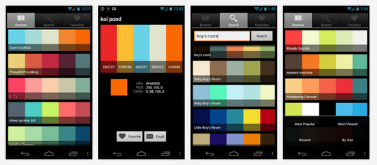 5 aplikasi android untuk memilih warna