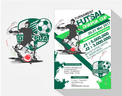 Download Template Desain Poster Turnamen Futsal