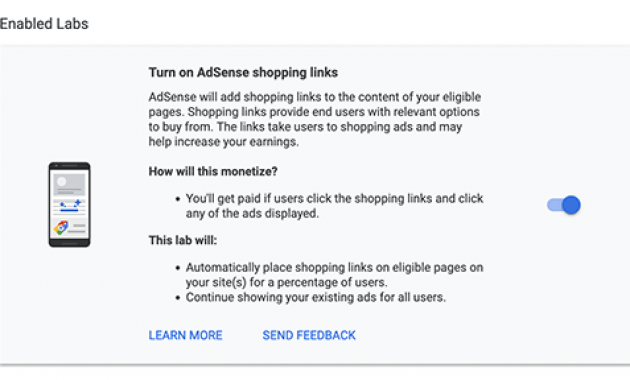 Mengenal Google AdSense Shopping Links