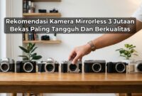 Deretan delapan rekomendasi Kamera mirrorless 3 jutaan bekas yang paling tangguh dan berkualitas.